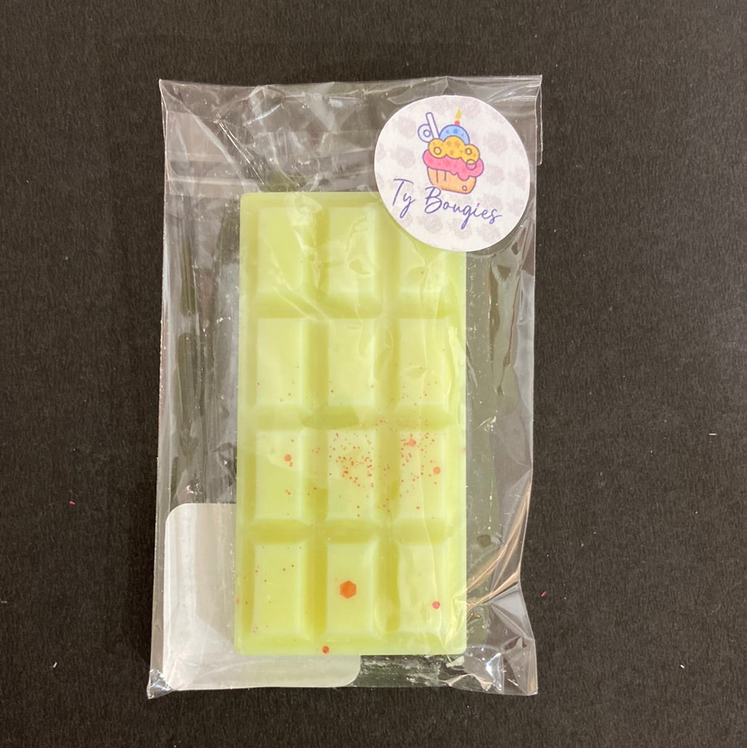 Fondant artisanal parfumé sans CMR: tablette de 20gr sécable - parfum Vanille des îles