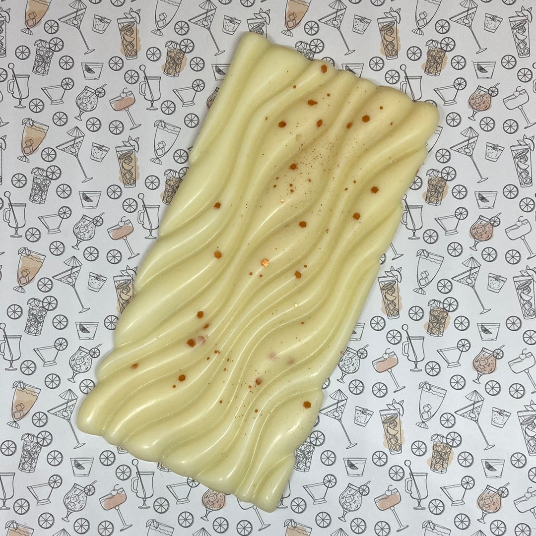 Tablette fondant artisanale parfum monoï passion sans CMR