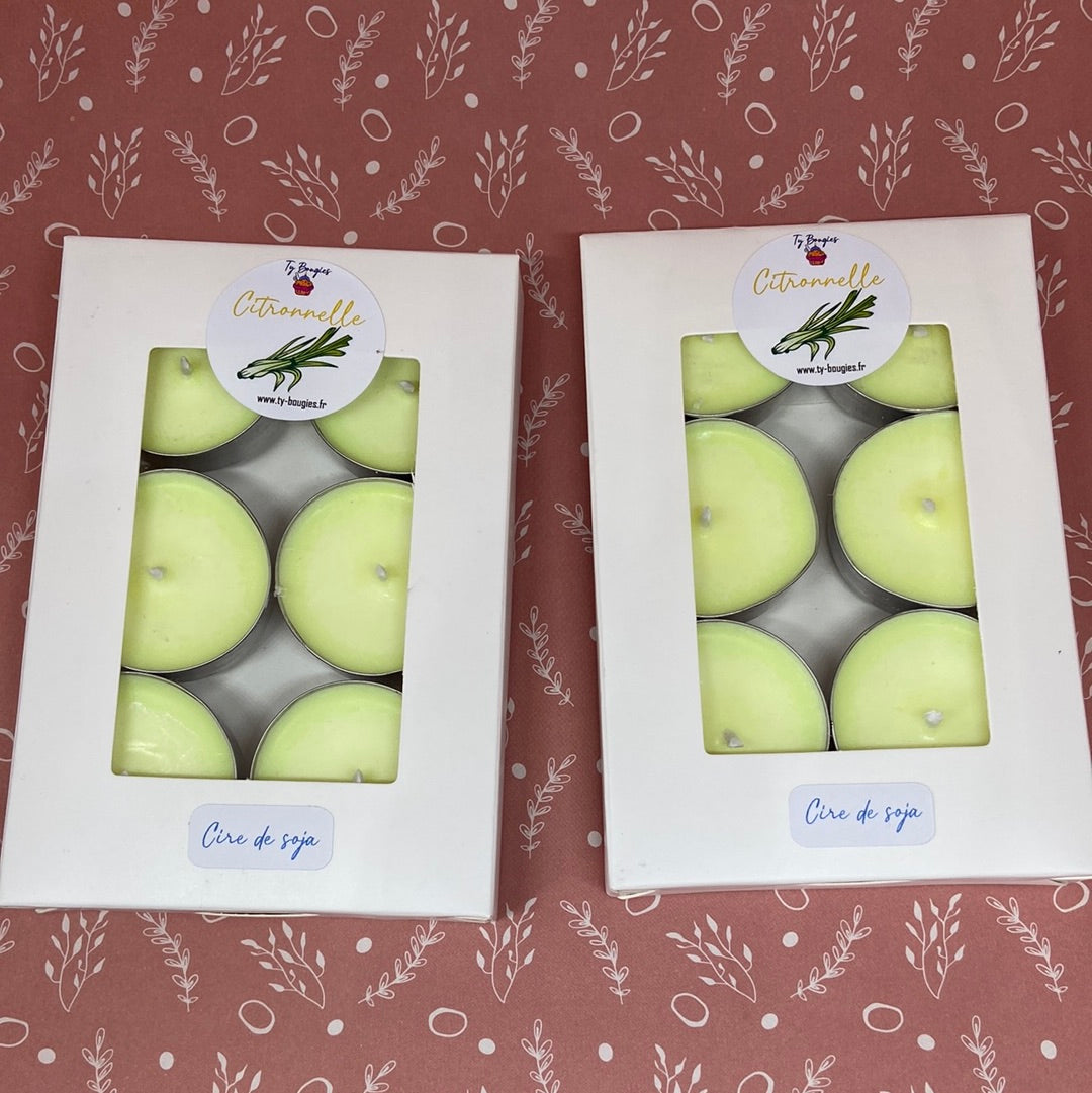 🍋Bougie chauffe plat citronnelle🌿🕯️