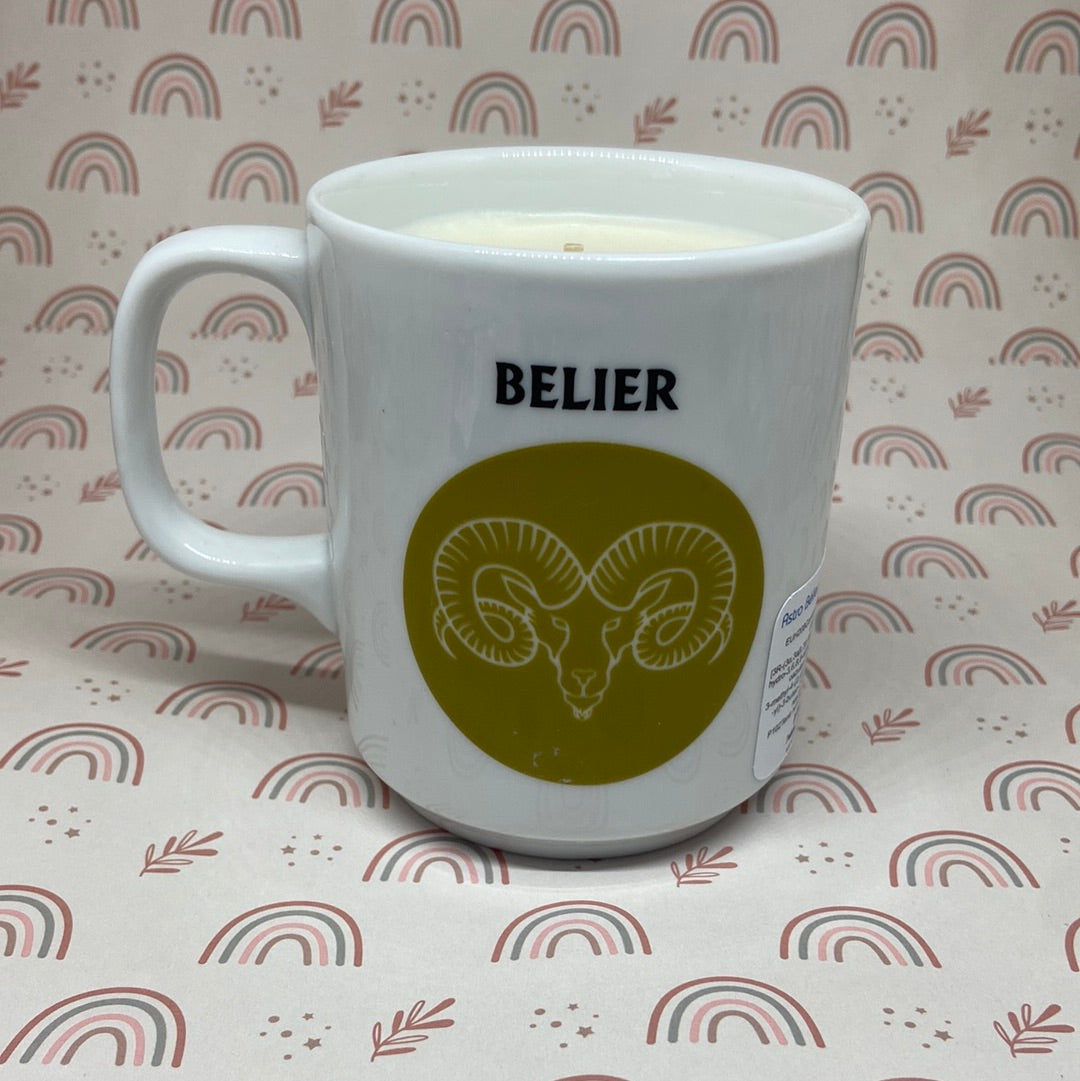 💎 Bougie astro Bélier💎 et 2 fondants