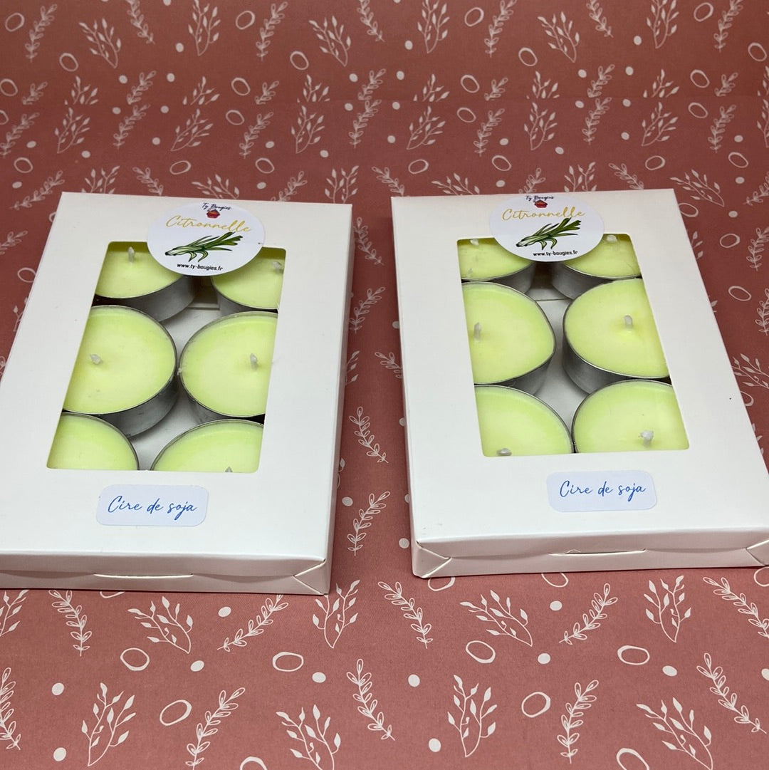 🍋Bougie chauffe plat citronnelle🌿🕯️
