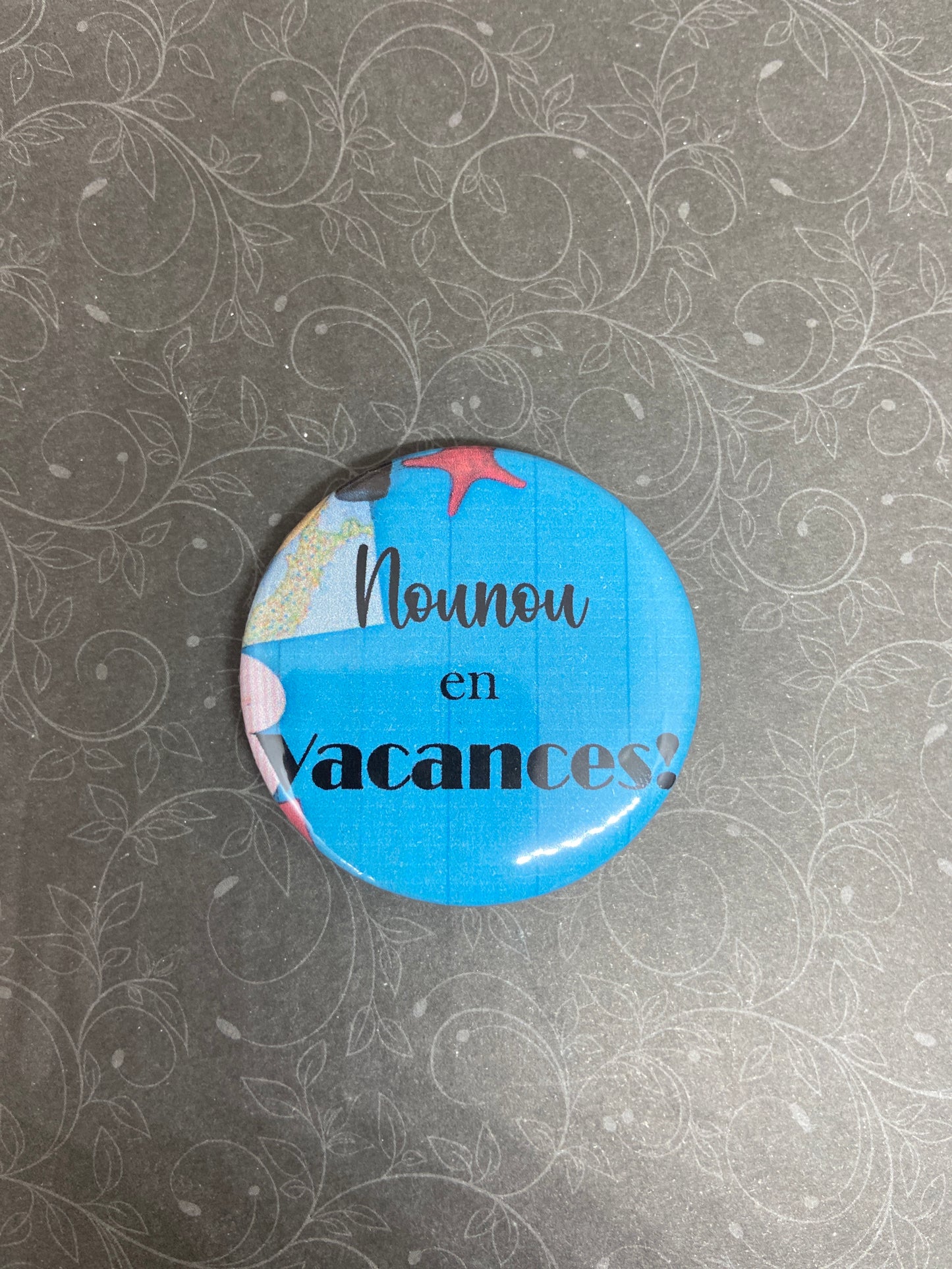Badges nounou en vacances