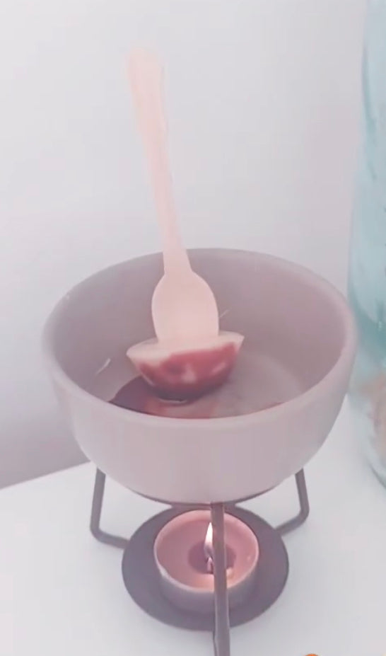 Fondant artisanale à la cuillère parfumé sans CMR - parfum monoï-pêche