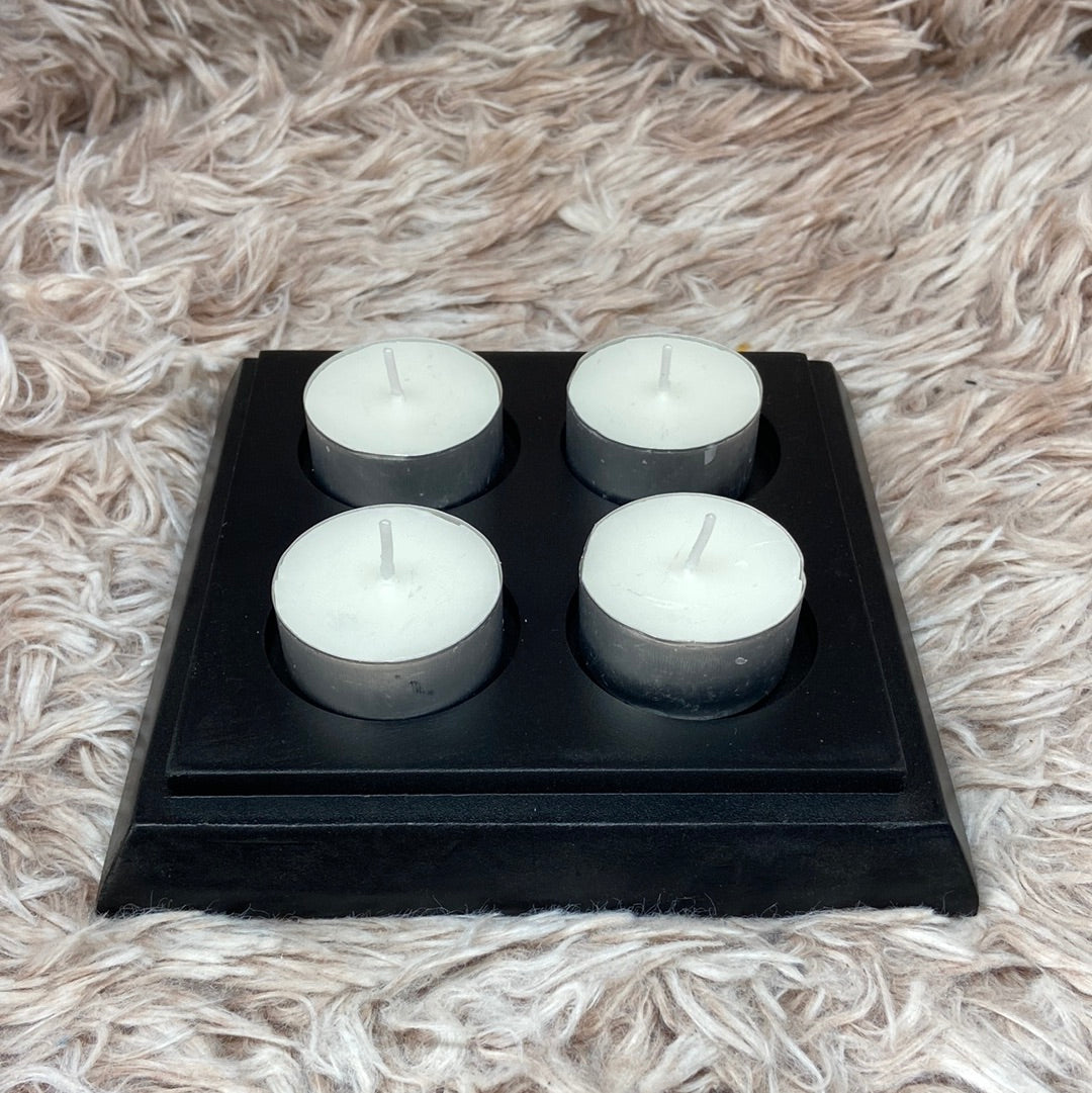 🌟✨Photophore infinie et ses 6 bougies chauffe plat artisanale en cire de soja🌟✨