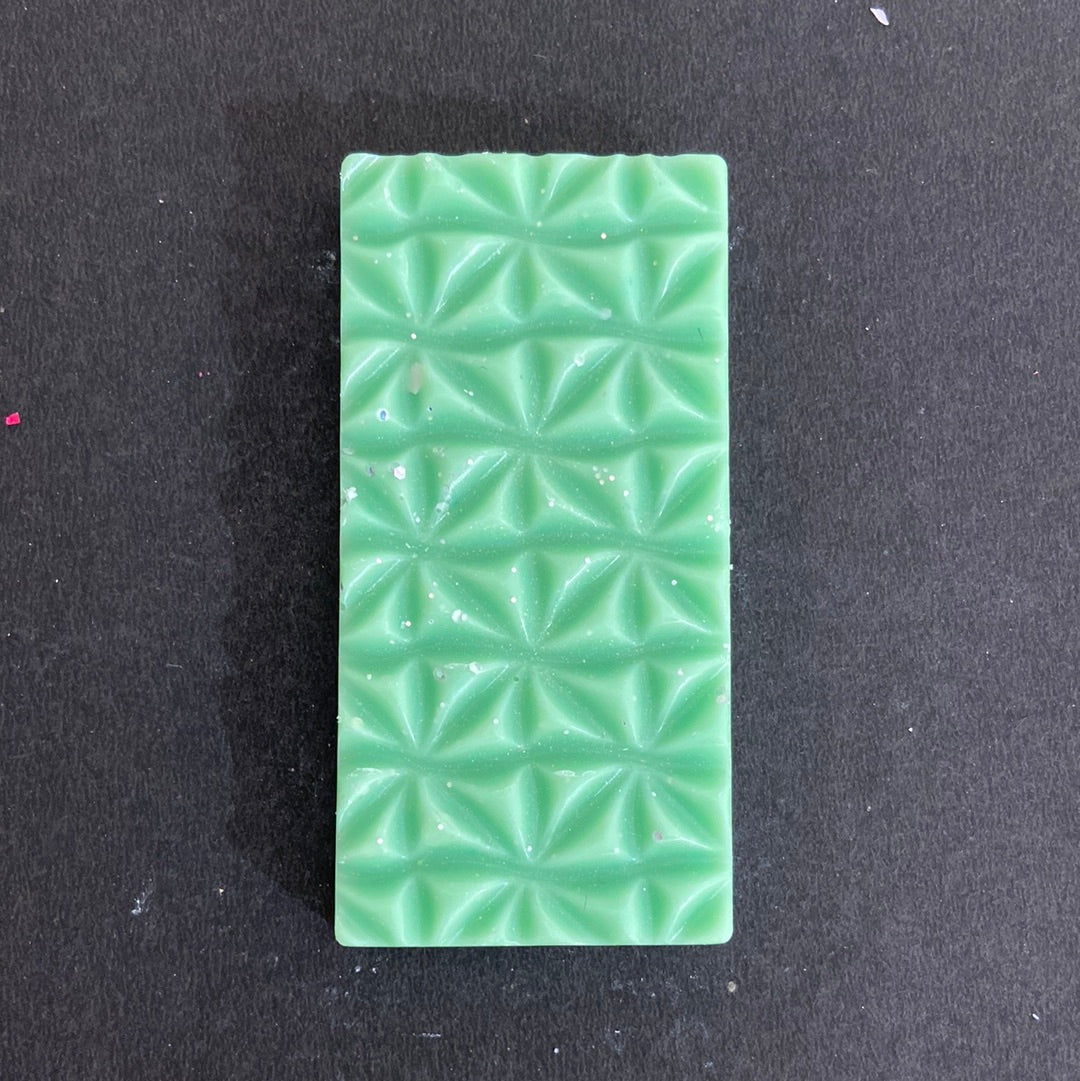 Fondant artisanale parfumé sans CMR : tablette de 20gr sécable - parfum Fleur de coton