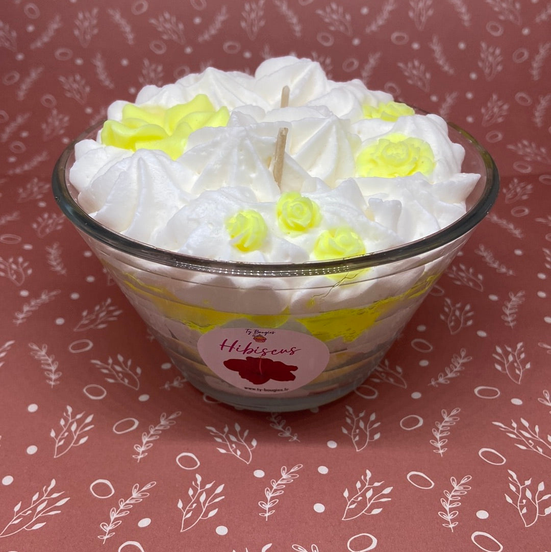 🌺Bougie gourmande Hibiscus🌸🕯️