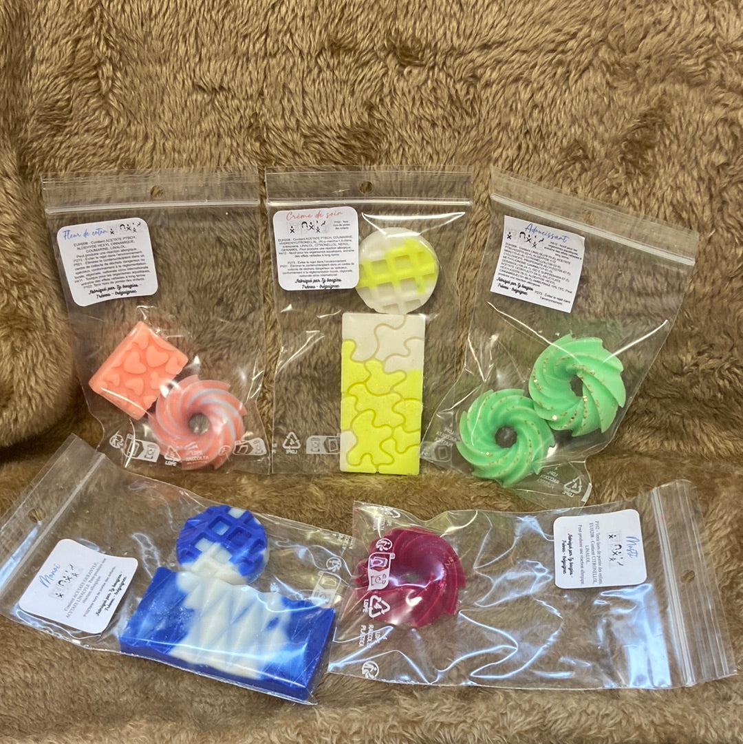 Box de fondants artisanale parfumé sans CMR - 100gr