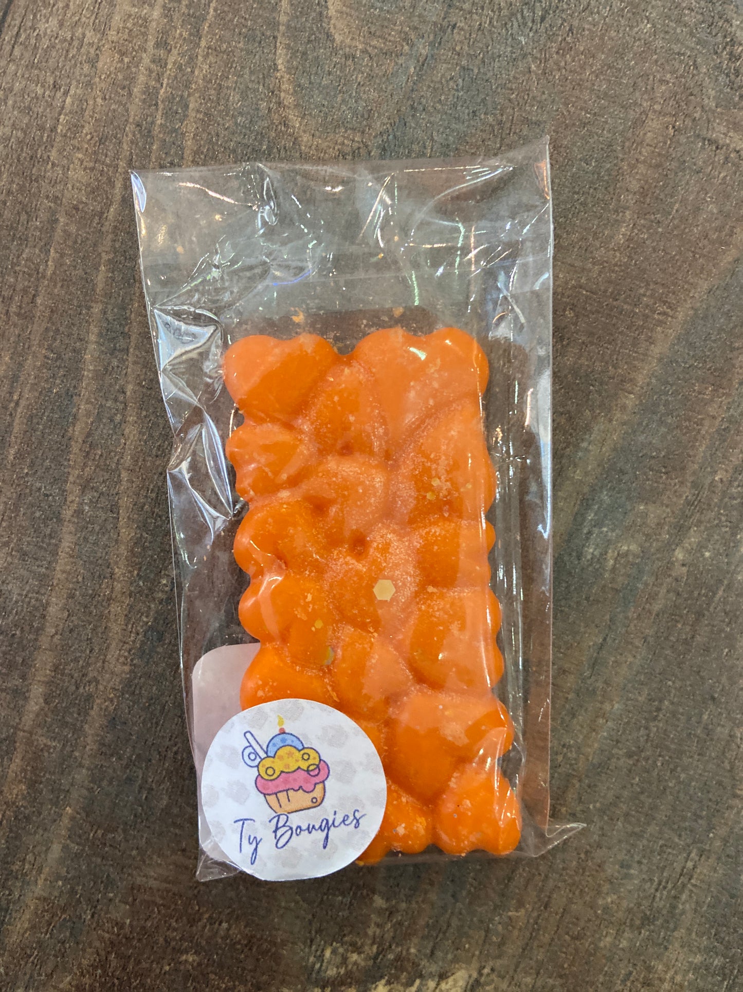 Fondant artisanale parfum sans CMR : : tablette de 20gr sécable - parfum mandarine