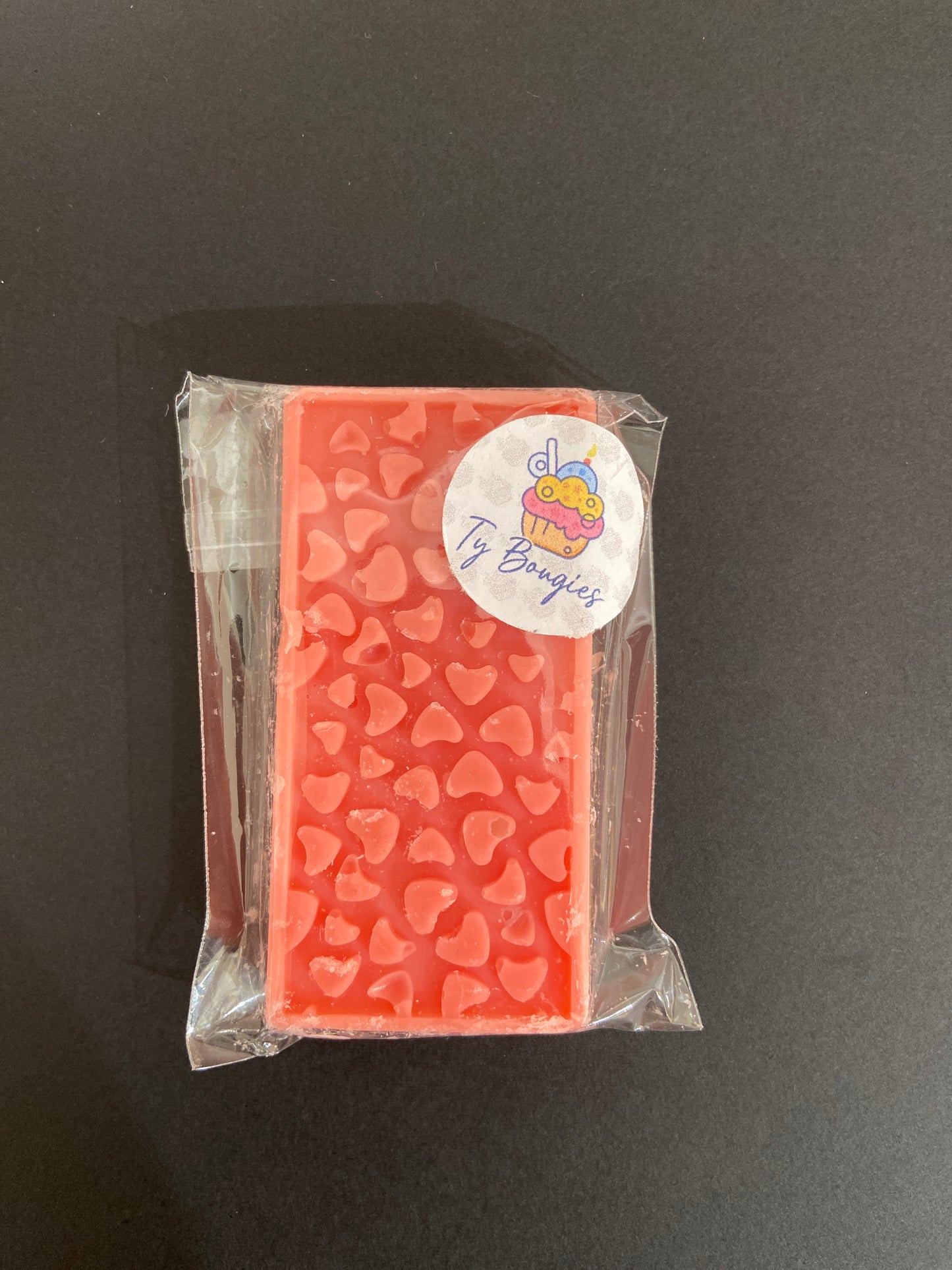 Fondant artisanale parfumé sans CMR : tablette de 20gr sécable - parfum monoï pêche