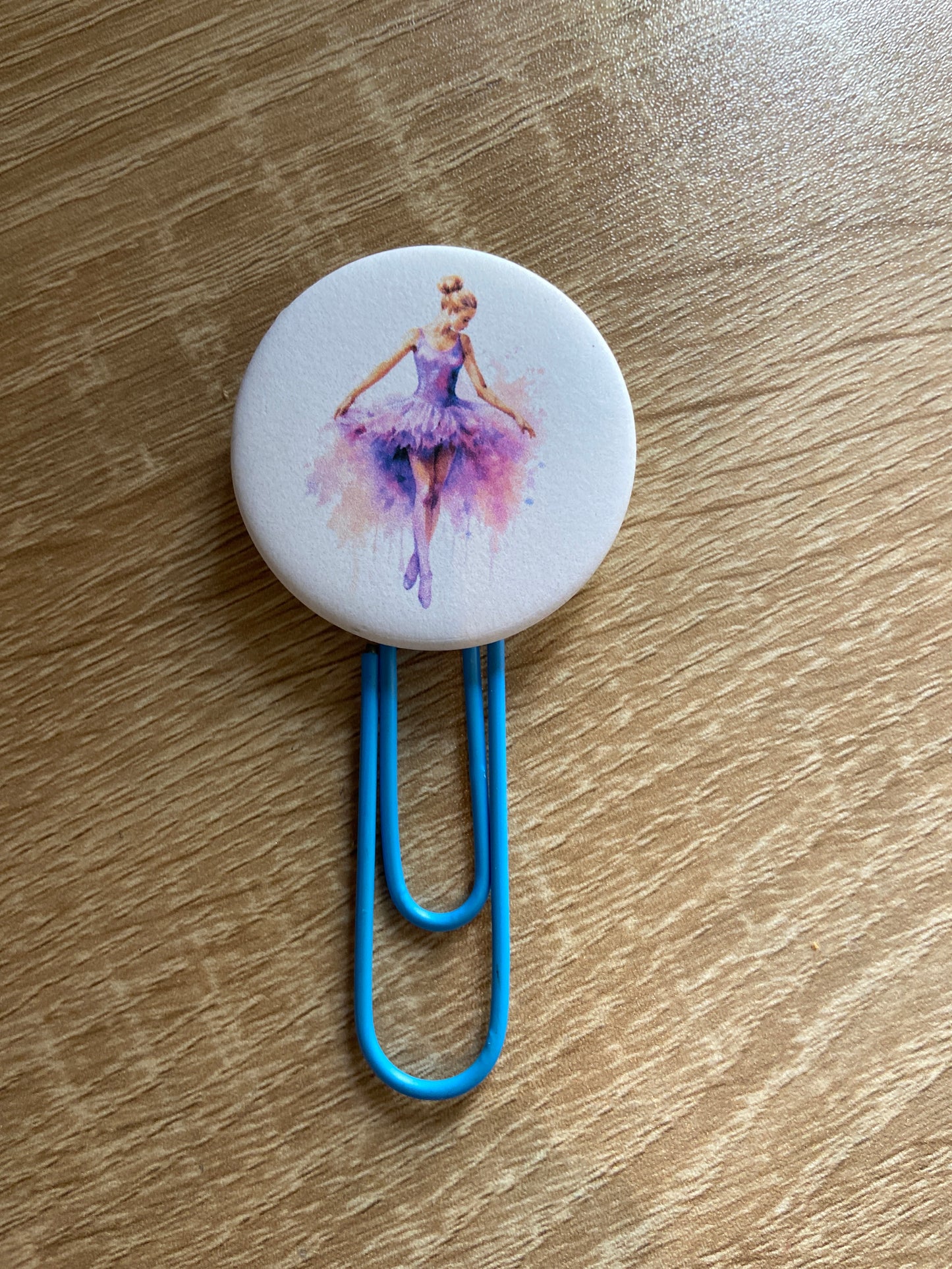 Marque page - unique - fait mains - 44mm