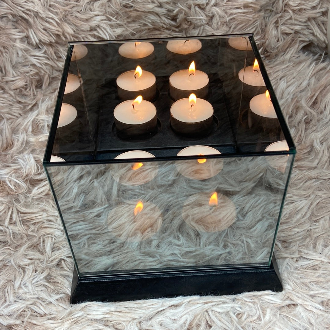 🌟✨Photophore infinie et ses 6 bougies chauffe plat artisanale en cire de soja🌟✨