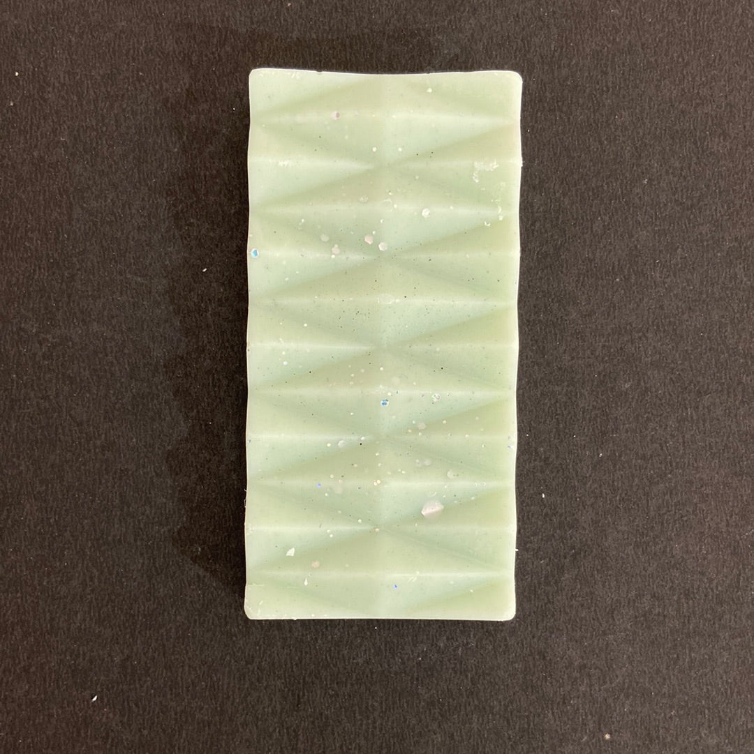 Fondant parfumé : tablette de 20gr sécable - parfum pomme verte craquante