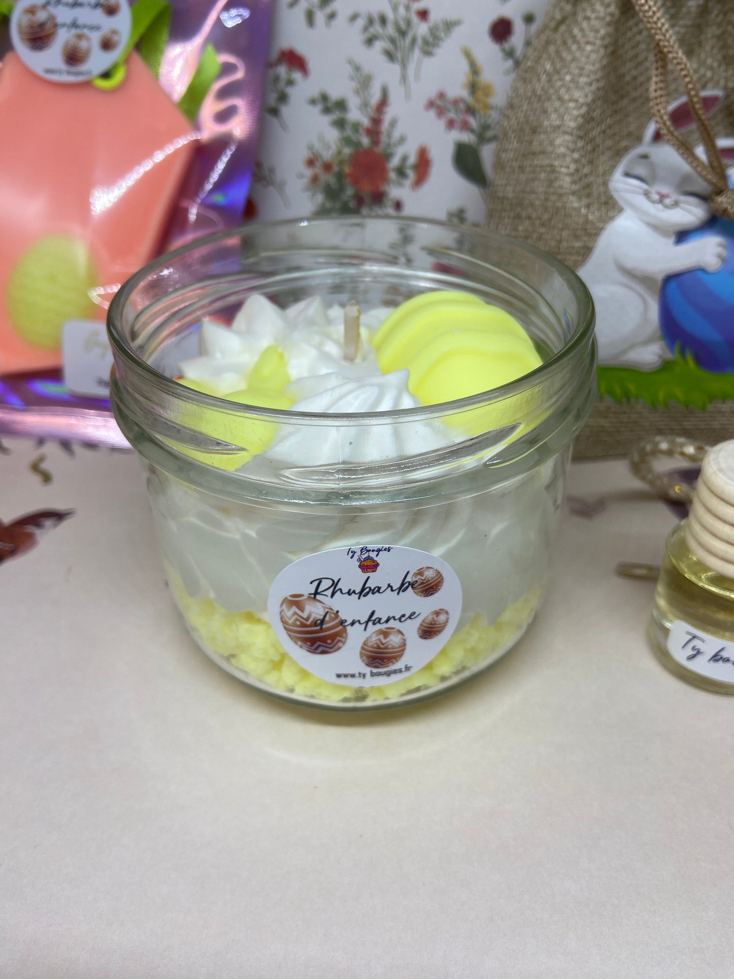 Box de PĂąques đŁ parfum rhubarbe dâenfance