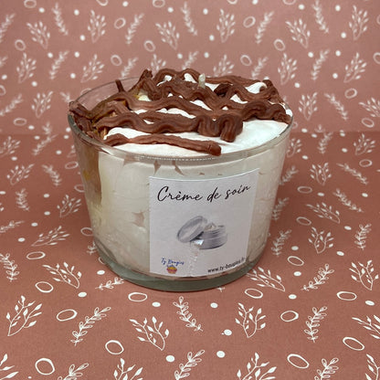 Bougie gourmande crème de soin