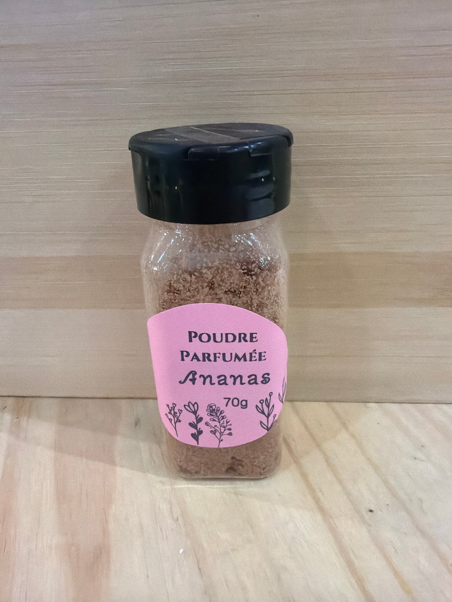 Poudre parfumée artisanales pour aspirateur | Ty Bougies – Maison parfumée - 70g - Ananas
