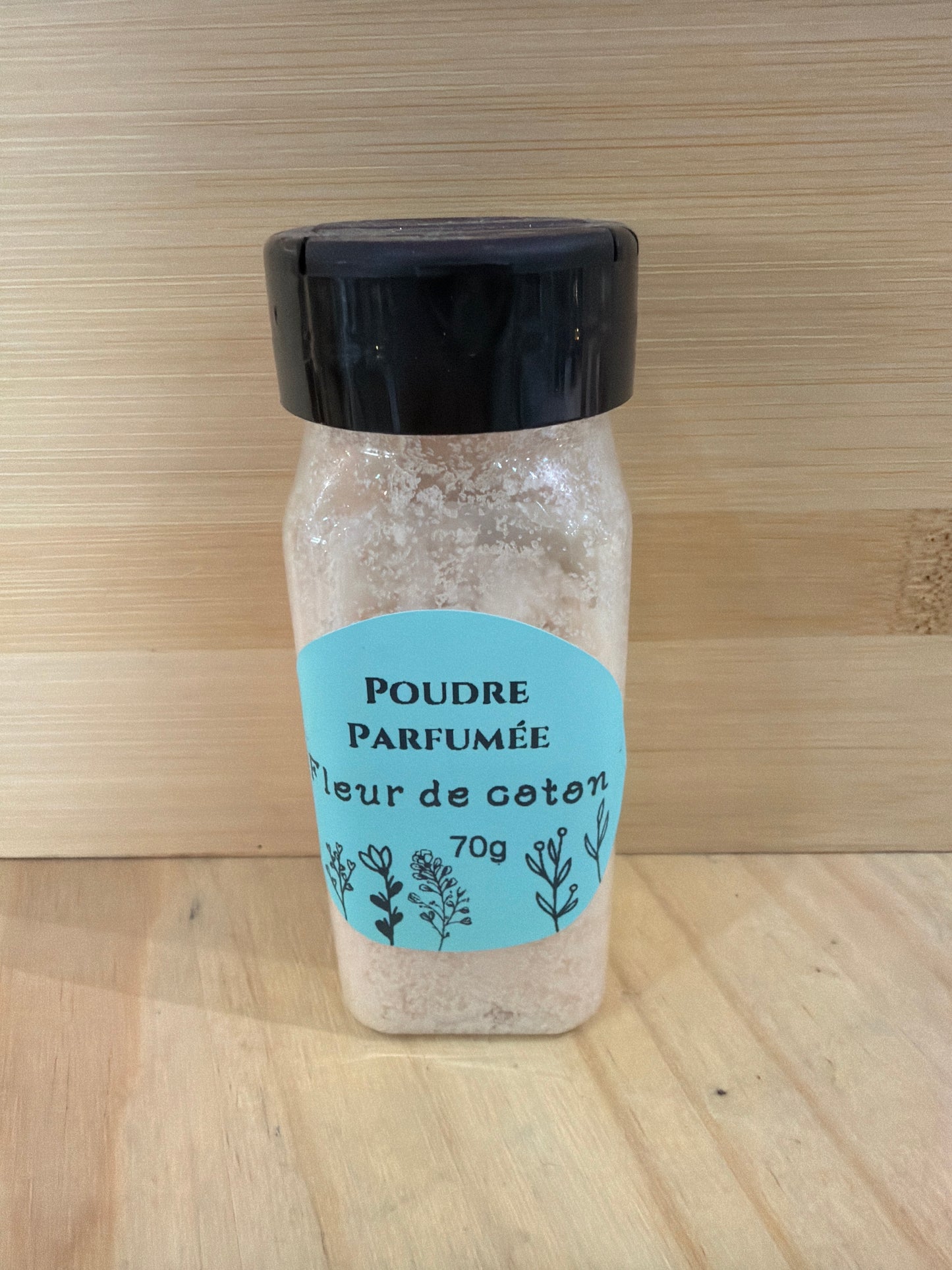 Poudre parfumée artisanales pour aspirateur | Ty Bougies – Maison parfumée - 70g fleur de coton