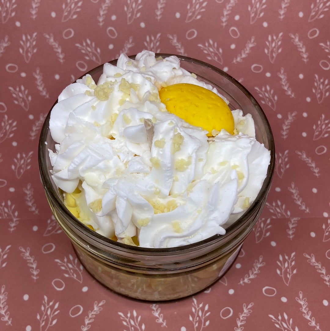 Bougie gourmande citron 🍋 meringuée