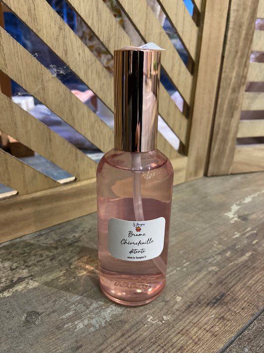 Brume parfumé textile - Chevrefeuille détente - brume artisanal - parfum sans CMR