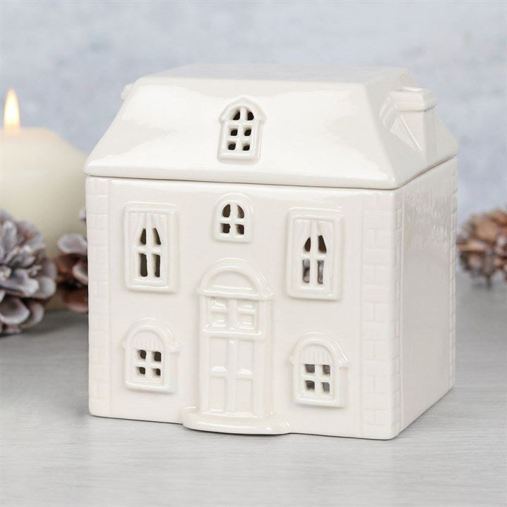 🌟🕯️Brûleur pour fondant - white house