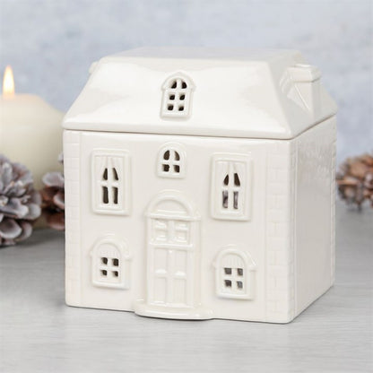 🌟🕯️Brûleur pour fondant - white house