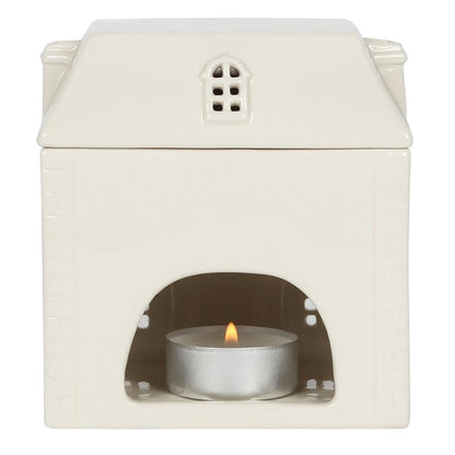 🌟🕯️Brûleur pour fondant - white house