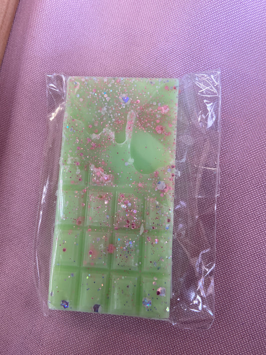 Fondant parfumé : tablette de 20gr sécable -  parfum fraise & menthe douce