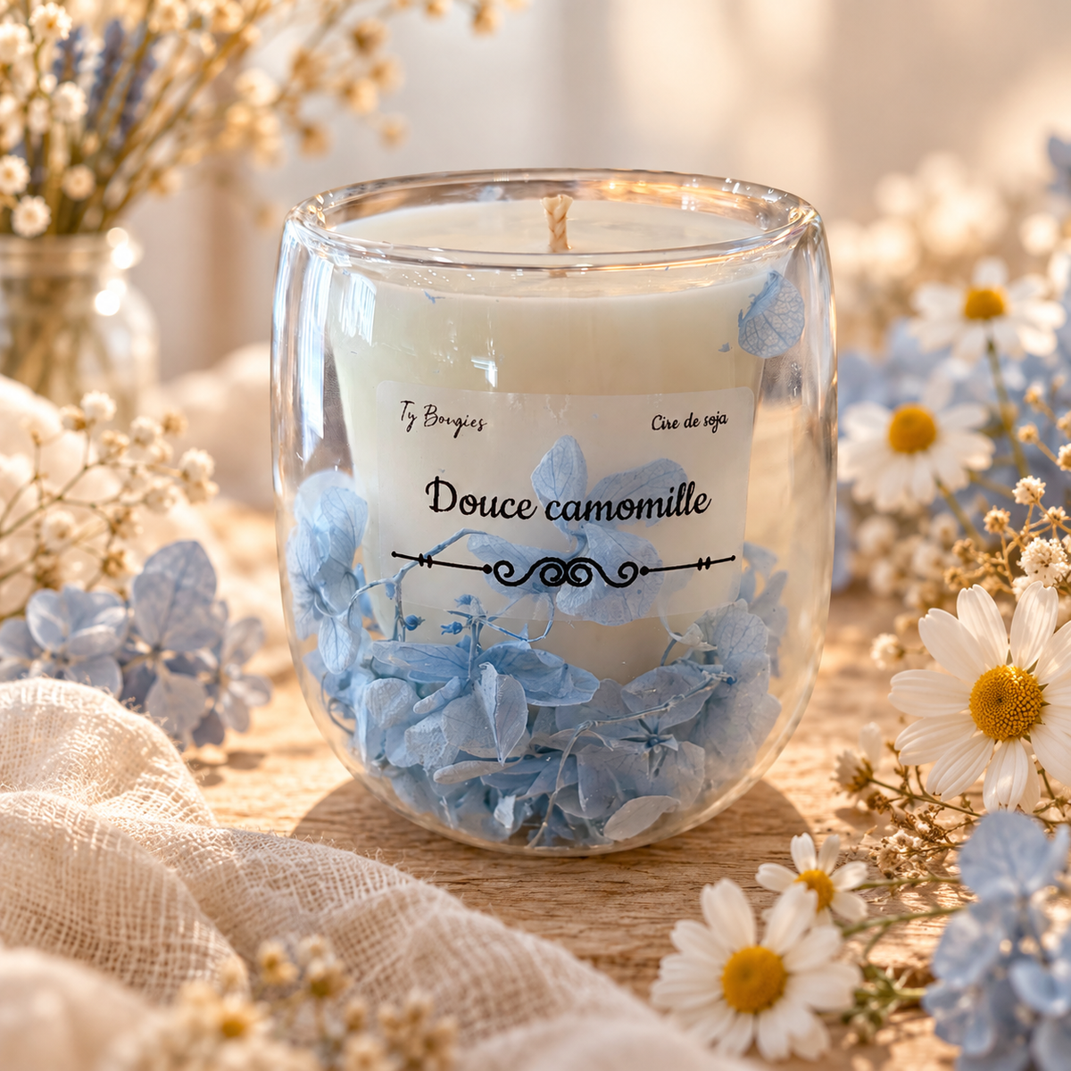 🌿 Bougie Douce Camomille