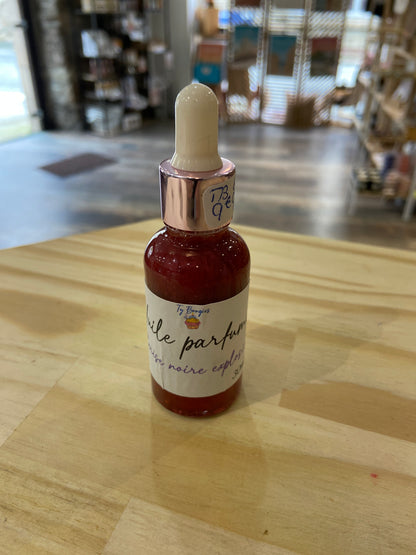 huile parfumé - parfum cerise noire explosive